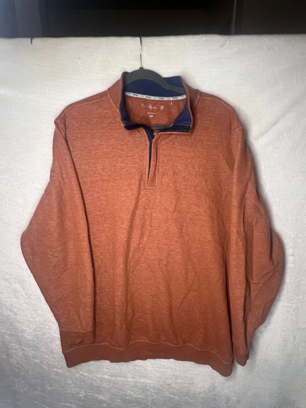 Walter Hagen 11 Majors Mens 2XL 1/4 zip pullover golf fleece lined sweater
